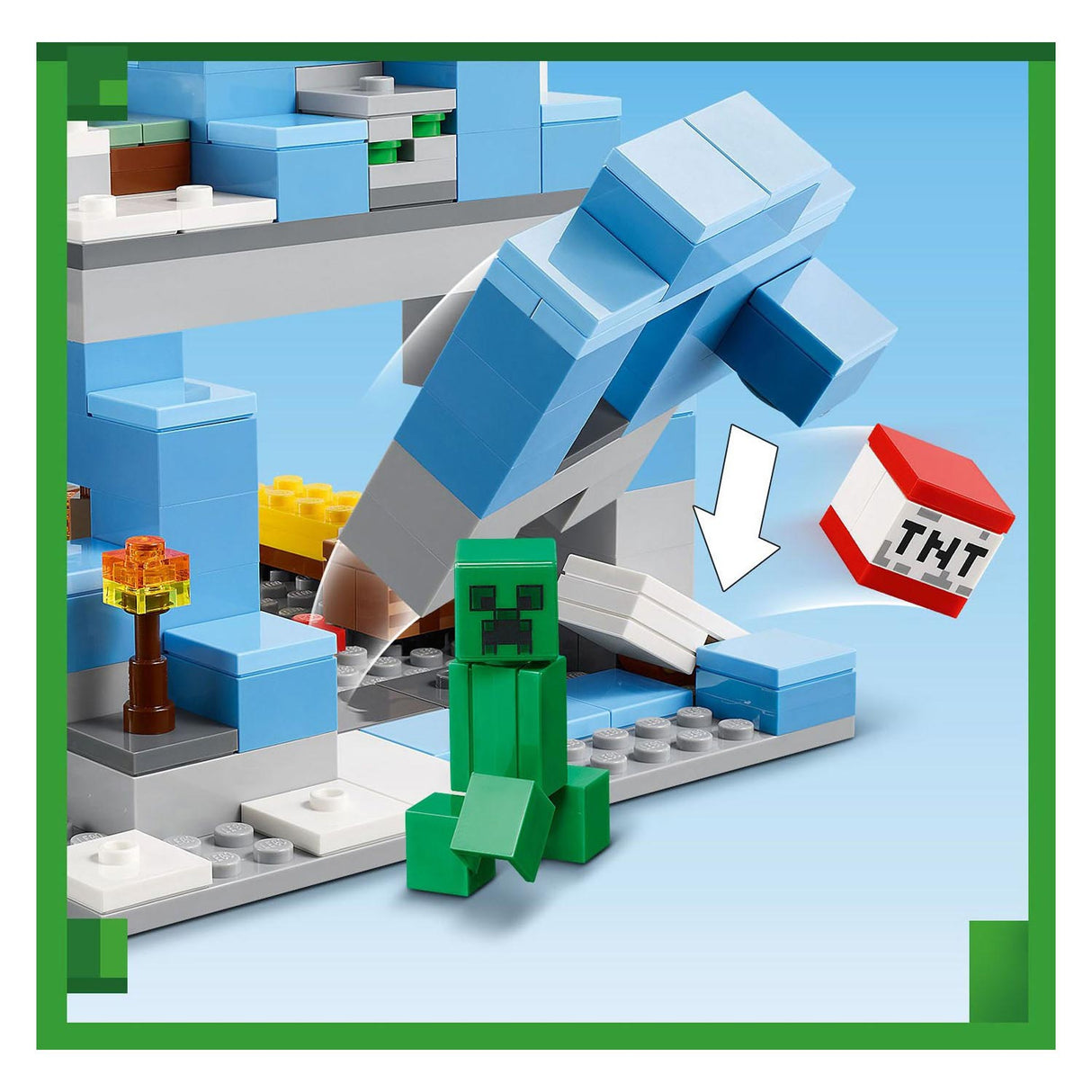 Lego LEGO Minecraft 21243 De IJsbergtoppen