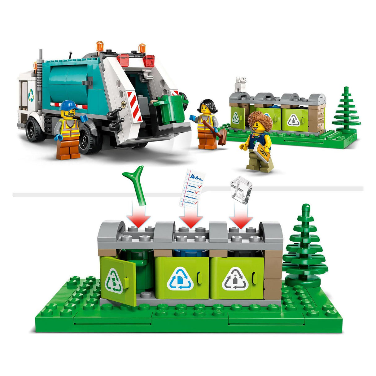 Lego LEGO City 60386 Recycle Crachtwagen