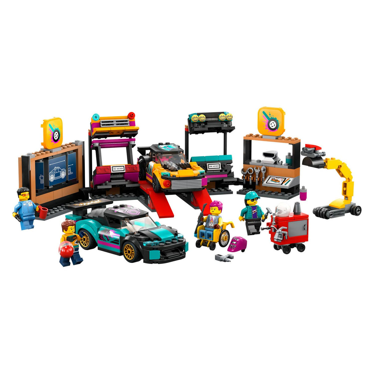 Lego LEGO City 60389 Garage voor Aanpasbare Auto's