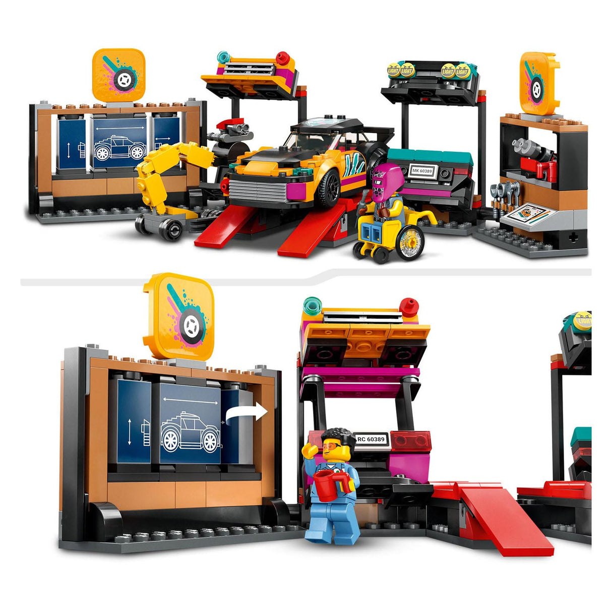 Lego LEGO City 60389 Garage voor Aanpasbare Auto's