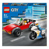 Lego Lego City 60392 Verfollegung Auto op der Police Motor