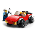 Lego Lego City 60392 Verfollegung Auto op der Police Motor