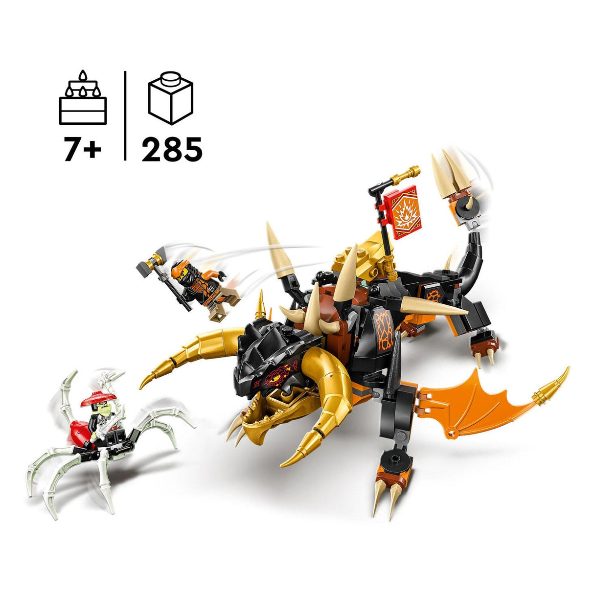 Lego LEGO Ninjago 71782 Coles Aardedraak EVO