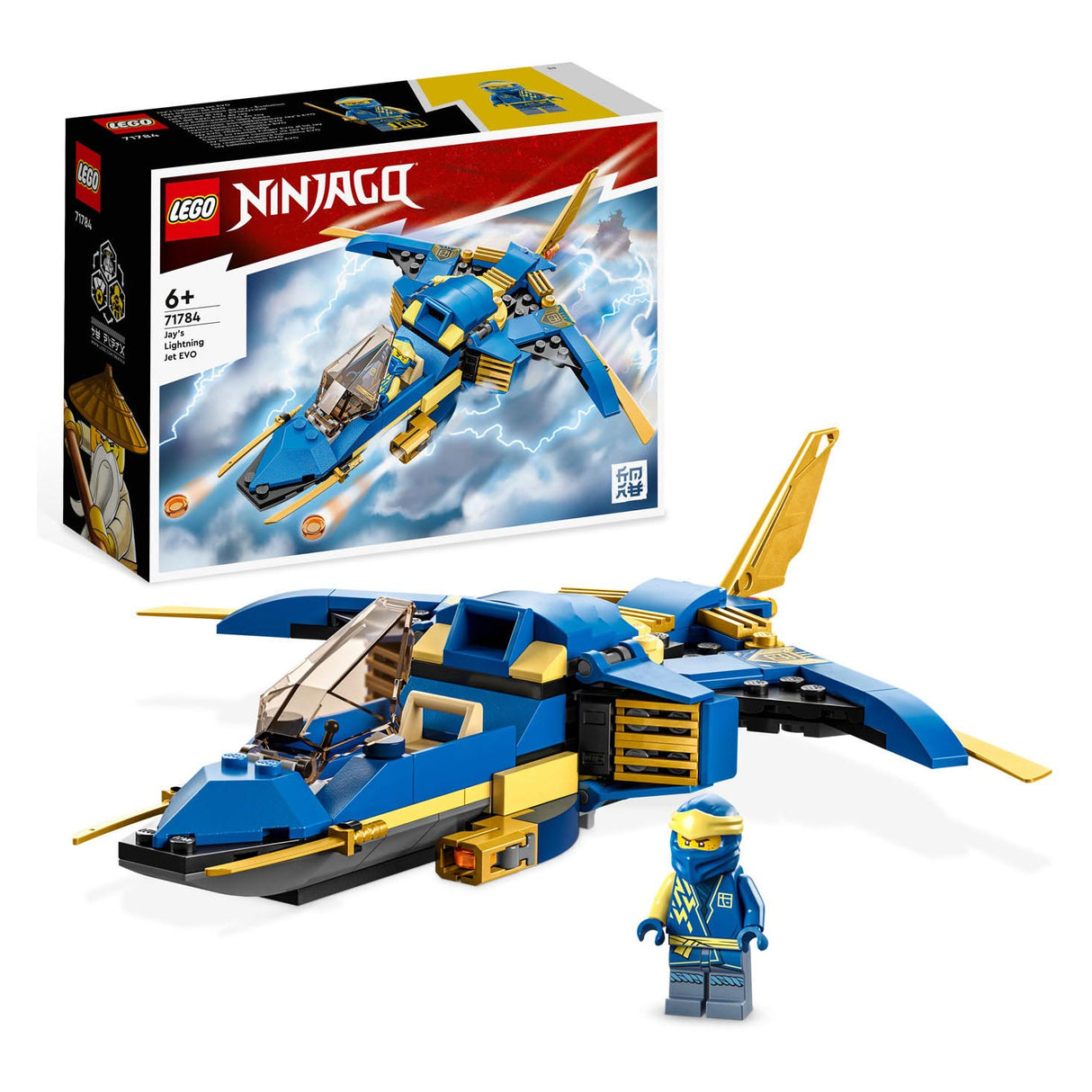 Lego LEGO Ninjago 71784 Jay's Bliksemstraaljager EVO