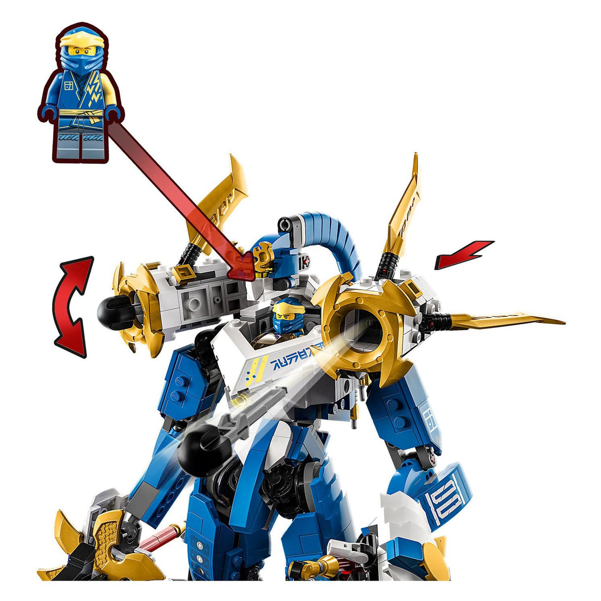 Lego Ninjago 71785 Jays Titan Mech