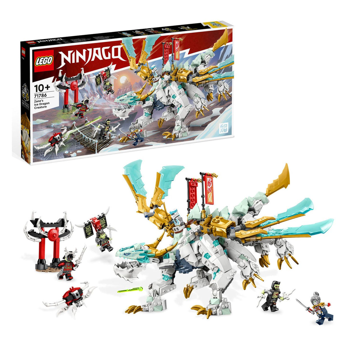 Lego LEGO Ninjago 71786 Zane's IJsdraak