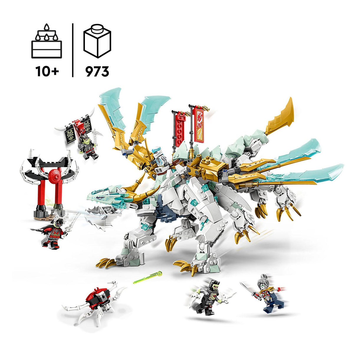 Lego Lego Ninjago 71786 Zane's ice dragon