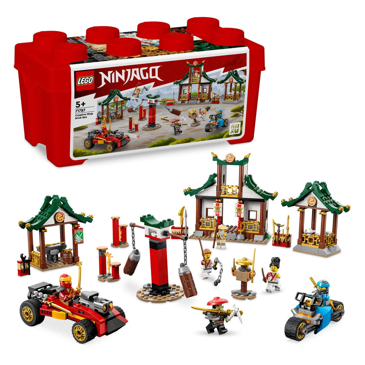 LEGO LEGO NINJAGO 71787 Caja de almacenamiento Creative Ninja