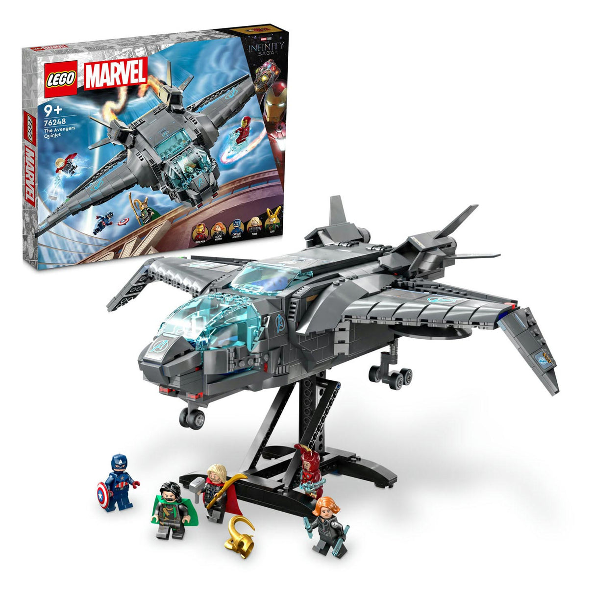 Lego Lego Avengers 76248 Die Avengers Quinjet