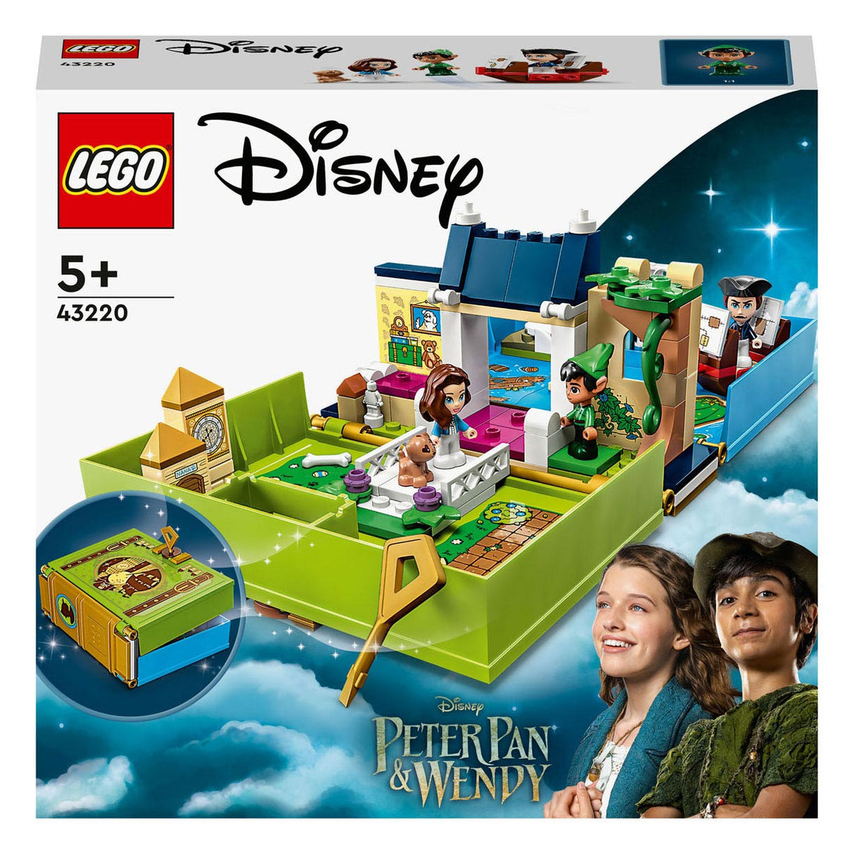 Lego Lego Peter Pan Wendy's Geschicht Buch Aventure Set