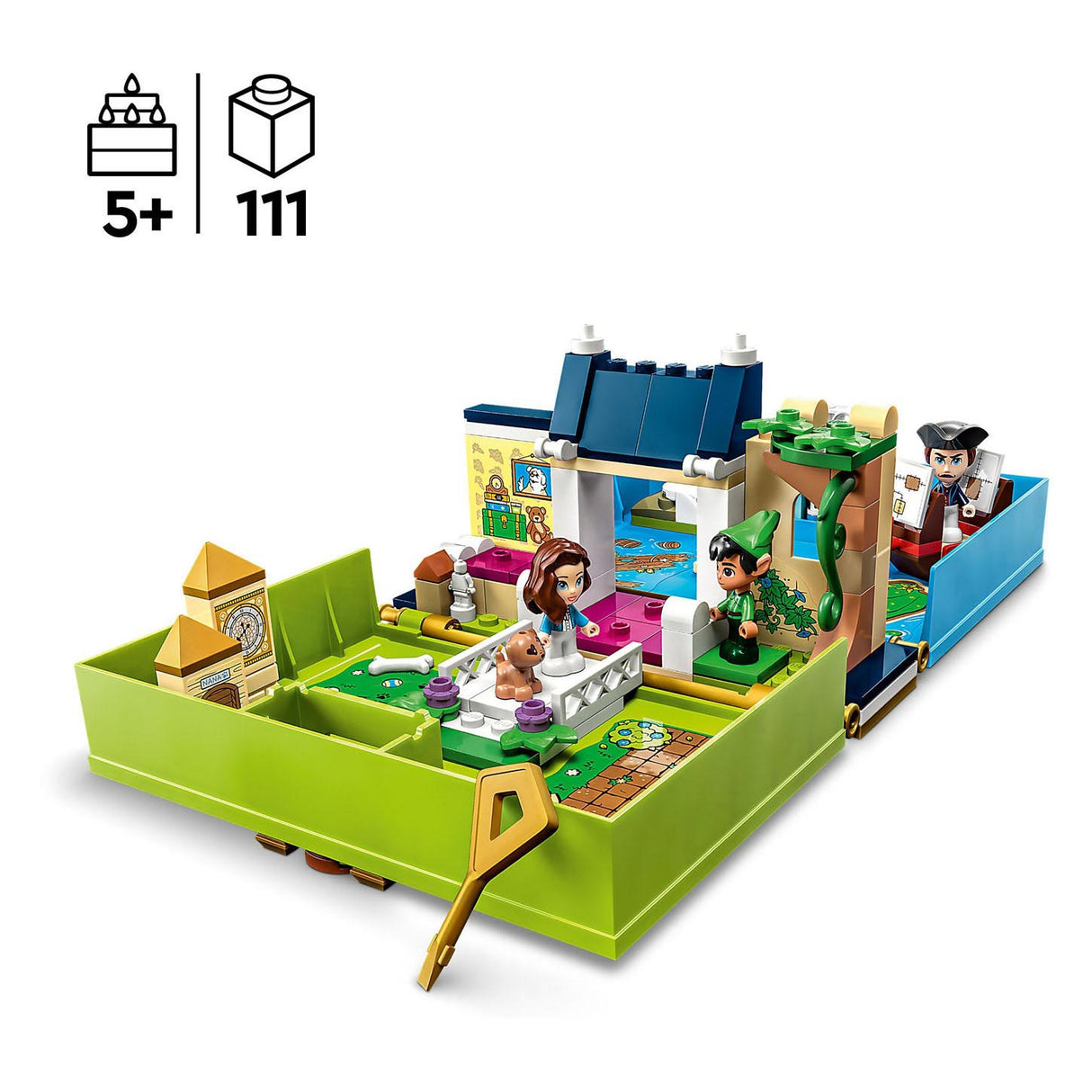 Lego LEGO Peter Pan Wendy's Verhalenboekavontuur Set