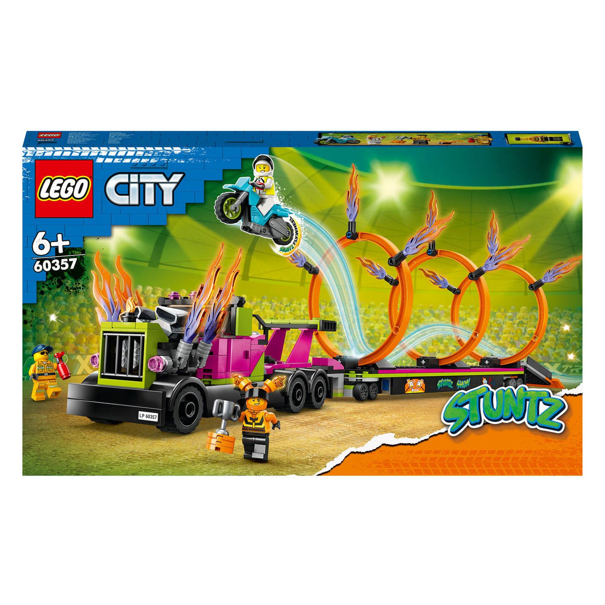 LEGO LEGO CITY 60357 Stunt truck Ring of Fire challenge