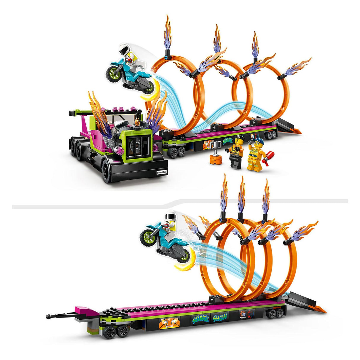 Lego LEGO City 60357 Stunttruck Ring of Fire-Uitdaging