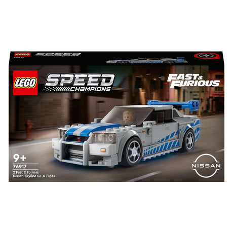 Lego LEGO Speed Champions 76917 2 Fast 2 Furious Nissan Skyline GT-R (R34)