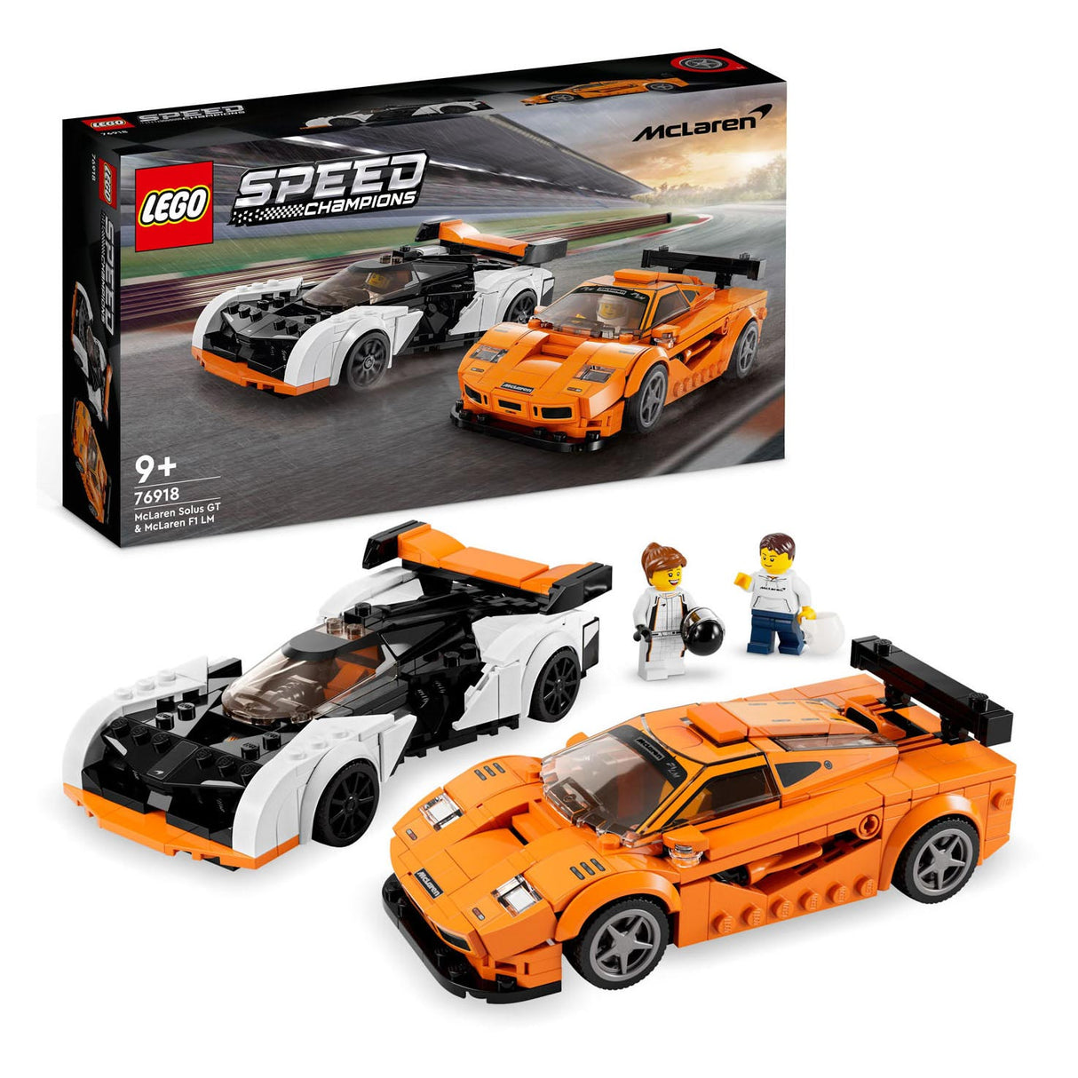 LEGO LEGO Speed ​​Champions 76918 McLaren Solus GT McLaren F1 LM