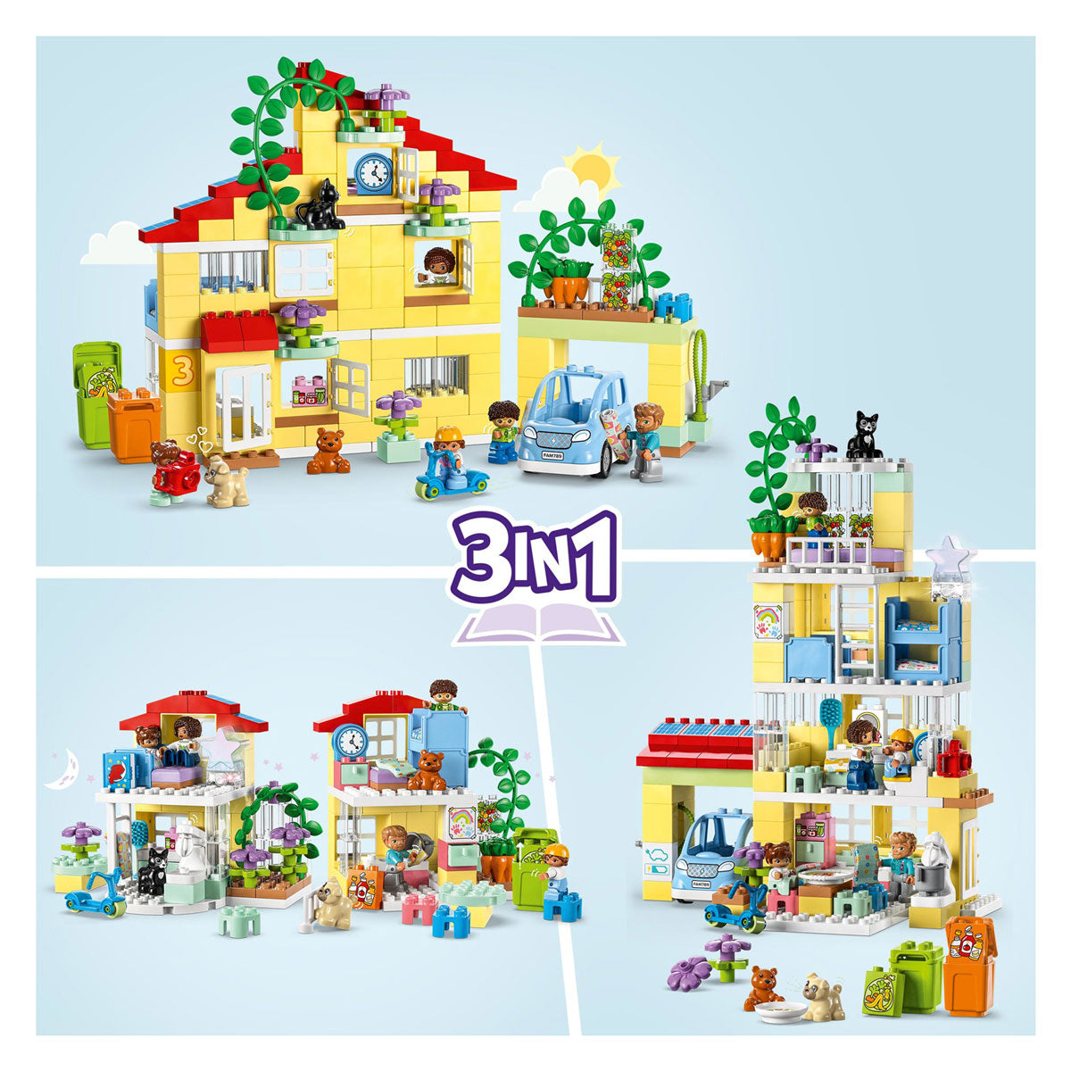 Lego Duplo LEGO Duplo Town 10994 3In1 Familiehuis