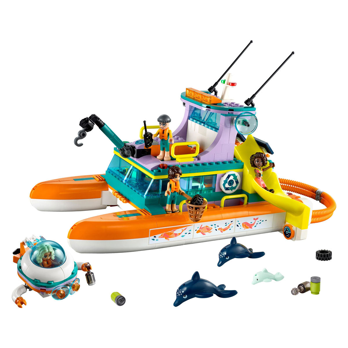 LEGO LEGO Friends 41734 Rescue boat at sea