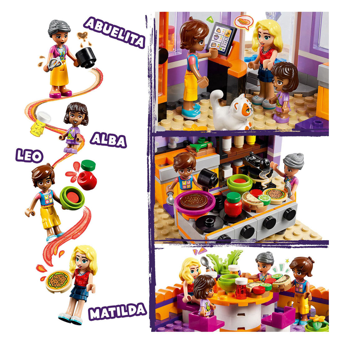 Lego Lego Friends 41747 Heartlake City Common Kitchen