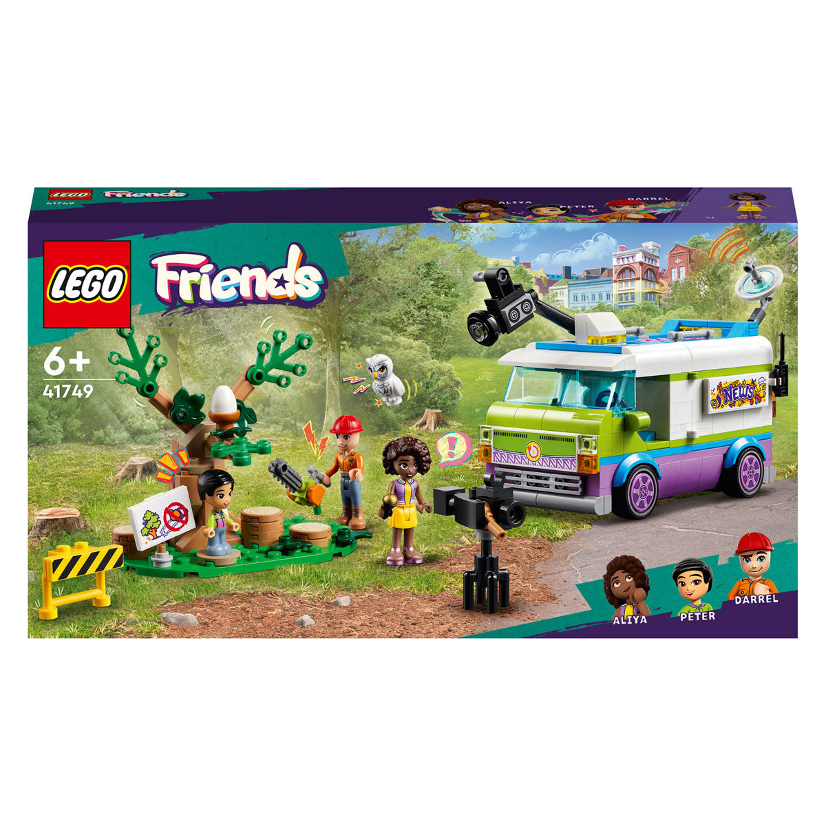 Lego Lego Friends 41749 News Bus