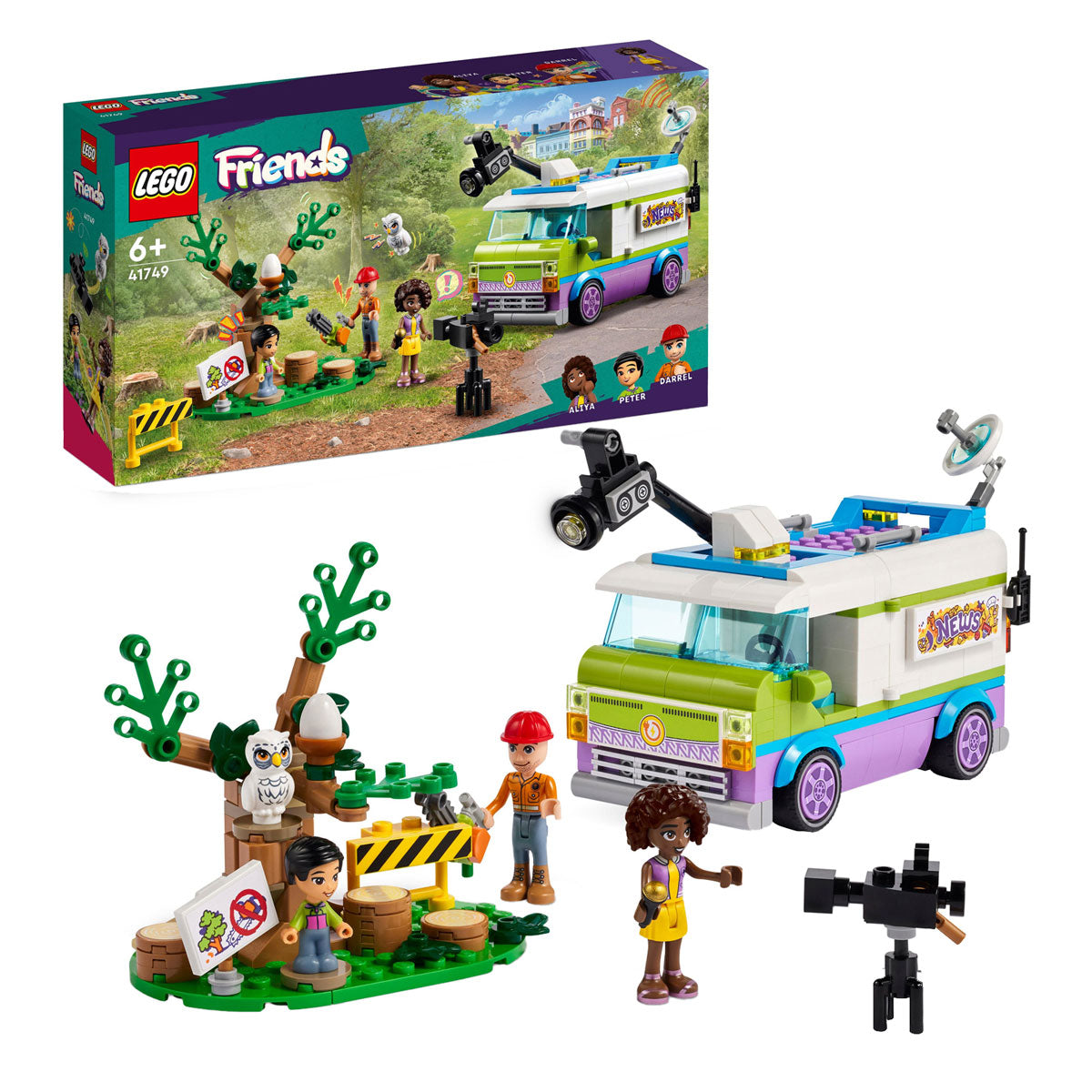 Lego Lego Friends 41749 Nyhetsbuss