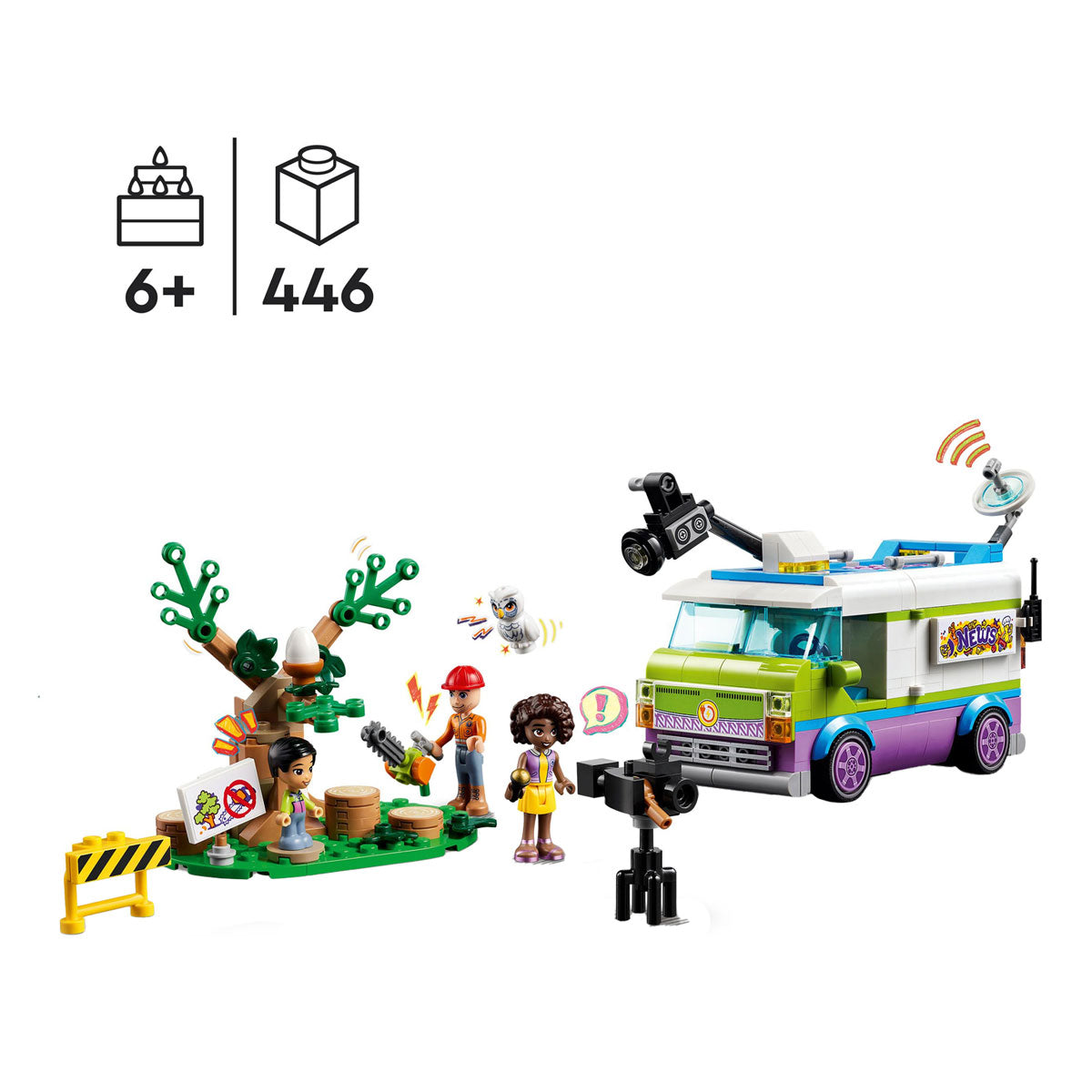 Lego Lego Friends 41749 Nyhetsbuss