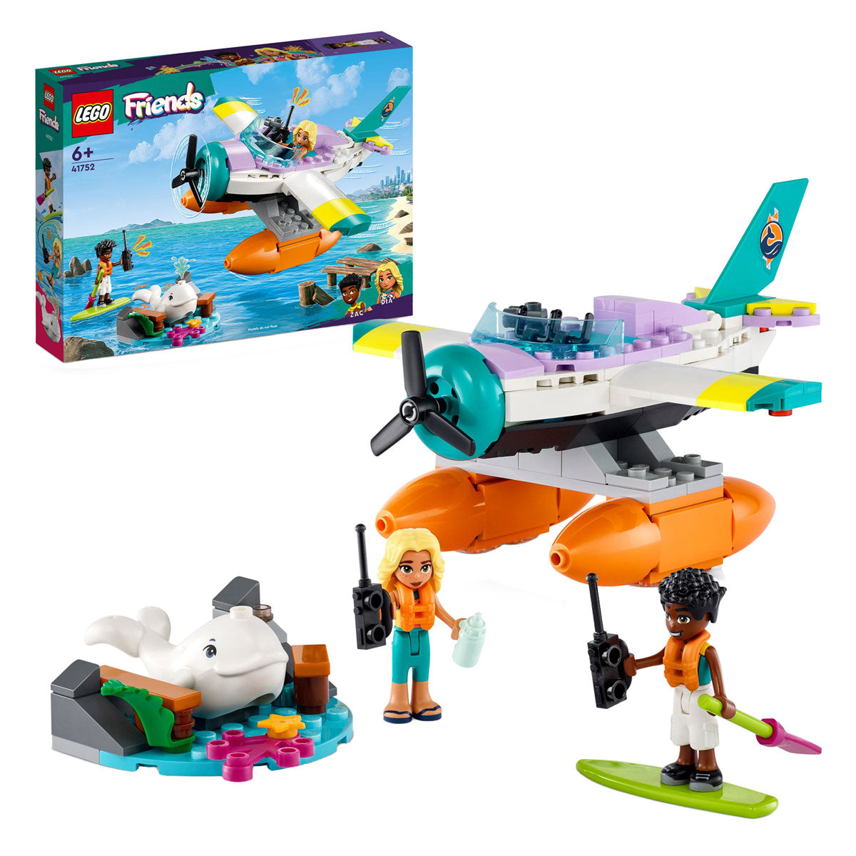 Lego Lego Friends 41752 Záchranná letadlo na moři