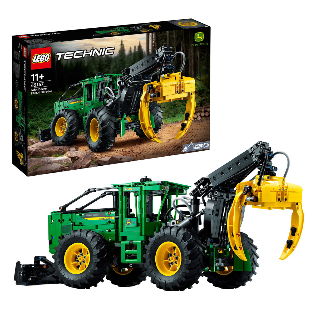 Lego Lego Technesch 42157 John Deeer 948L-II Holz Transportmaschinn