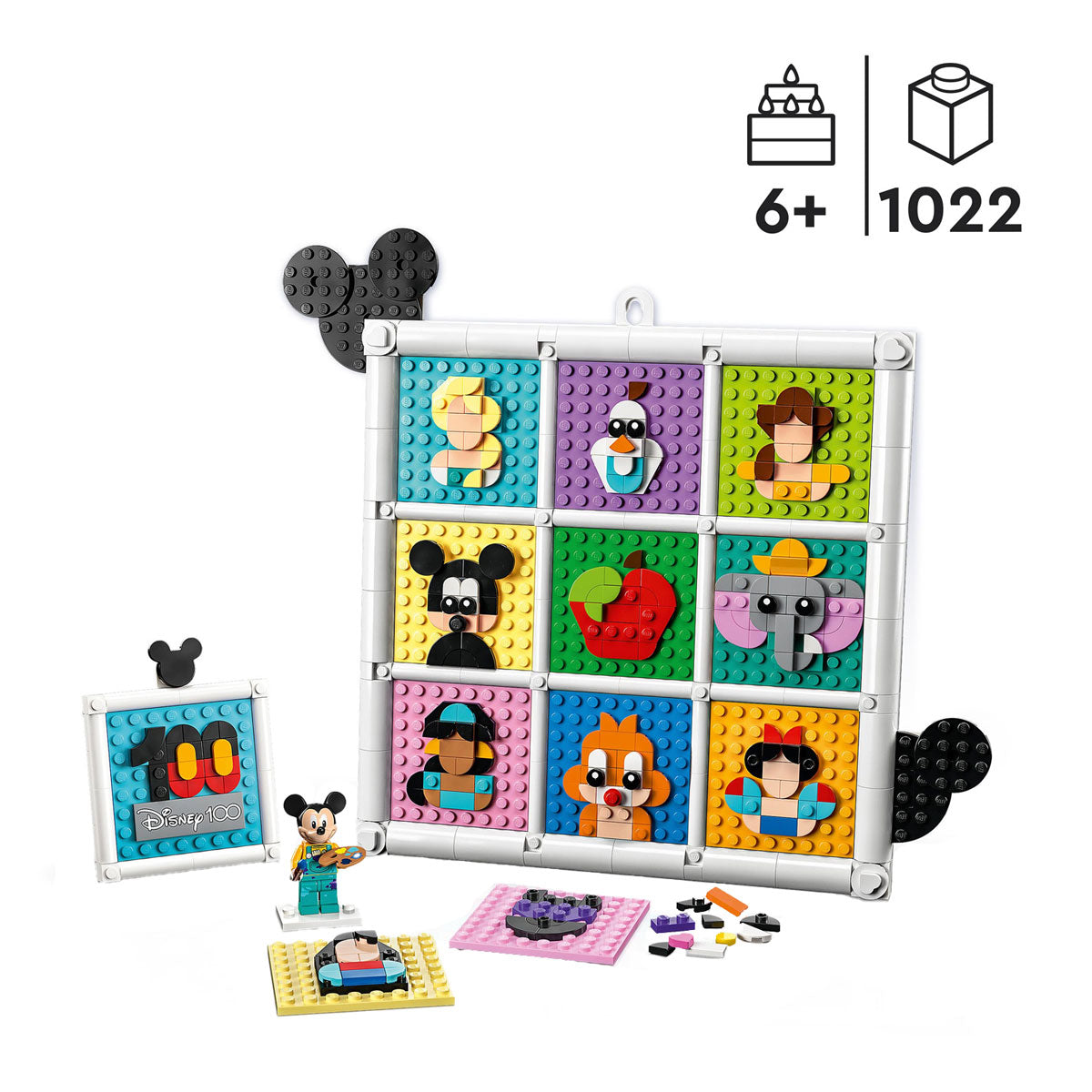 Lego lego 43221 100 let animace