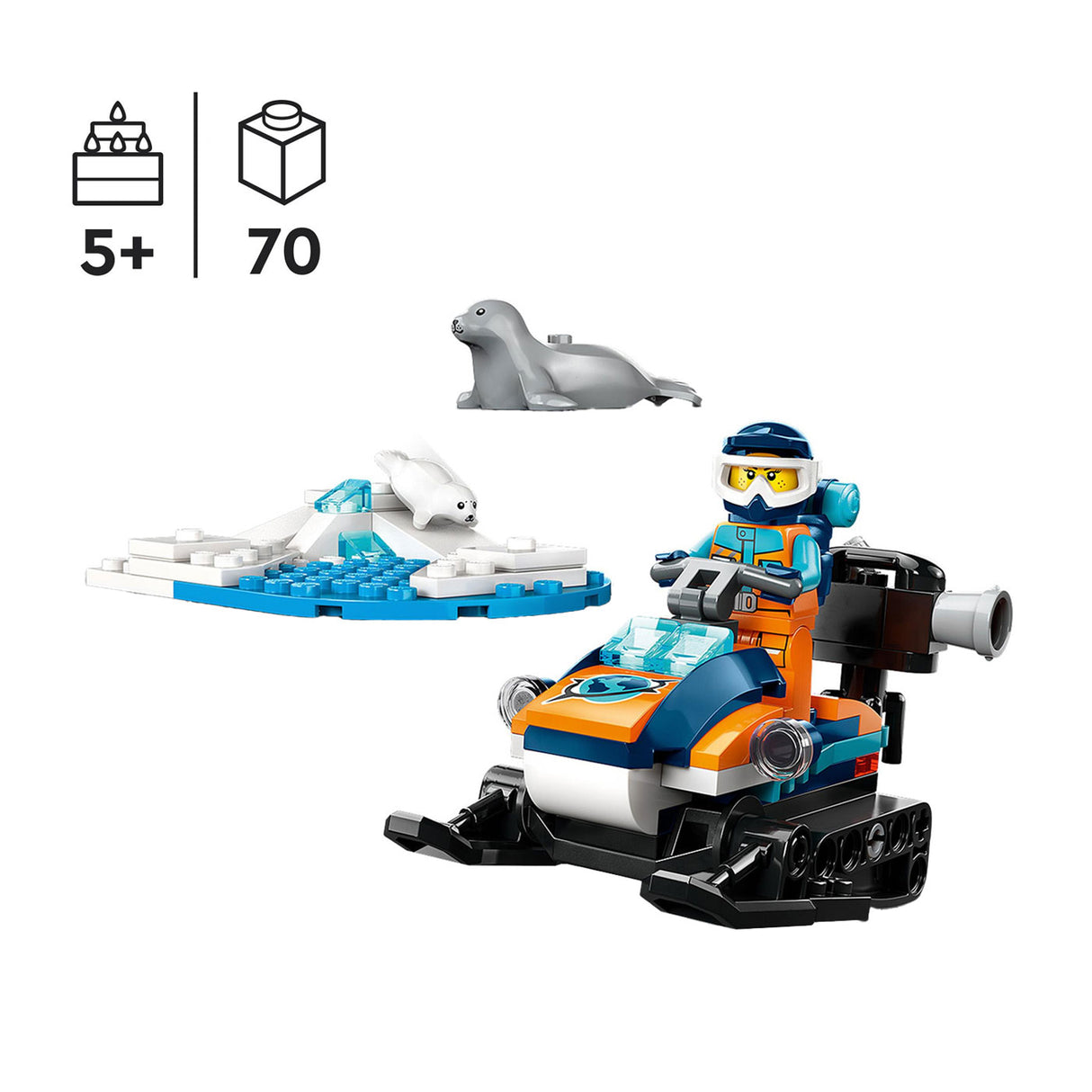 LEGO LEGO CITY 60376 Snowmobile til polær forskning