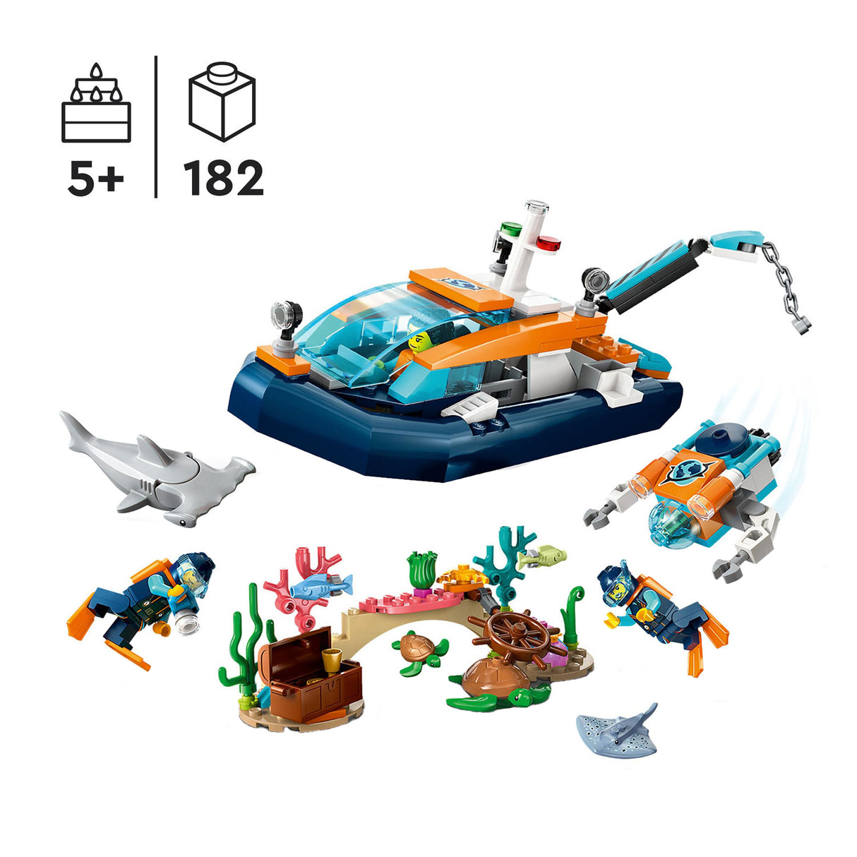 Lego Lego City 60377 Aufklärungsboot