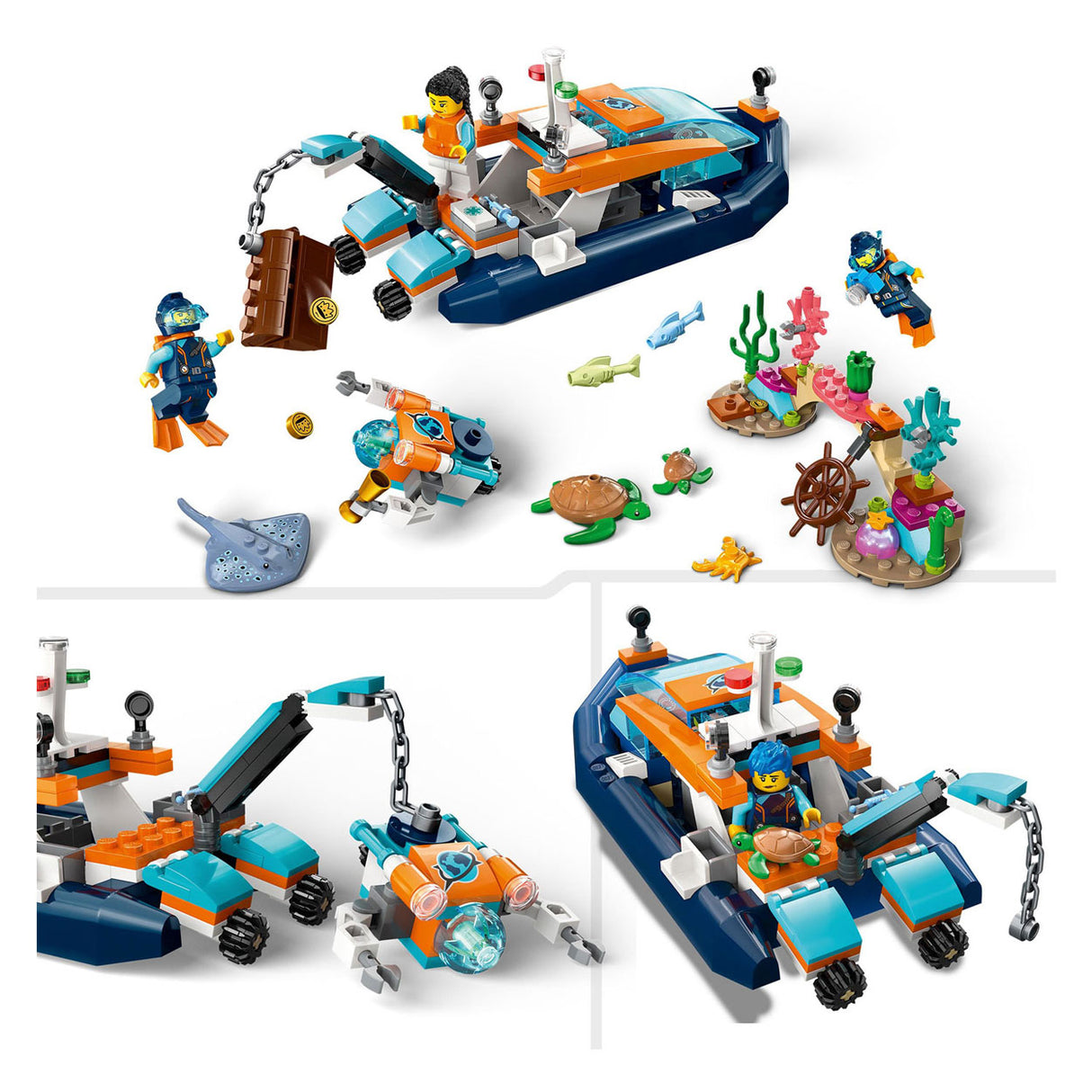 Lego Lego City 60377 Aufklärungsboot