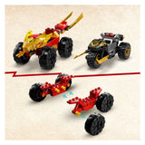 LEGO LEGO NINJAGO 71789 Duello di Kai e Ras tra auto e moto