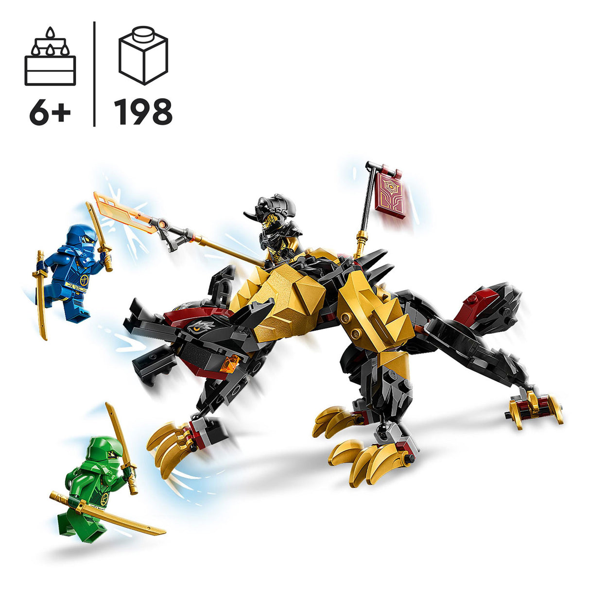 LEGO LEGO NINJAGO 71790 EMPERIUM DRAKENJAGER Dog