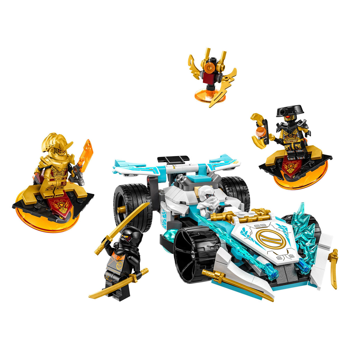 Lego LEGO Ninjago 71791 Zane’s Drakenkracht Spinjitzu Racewagen