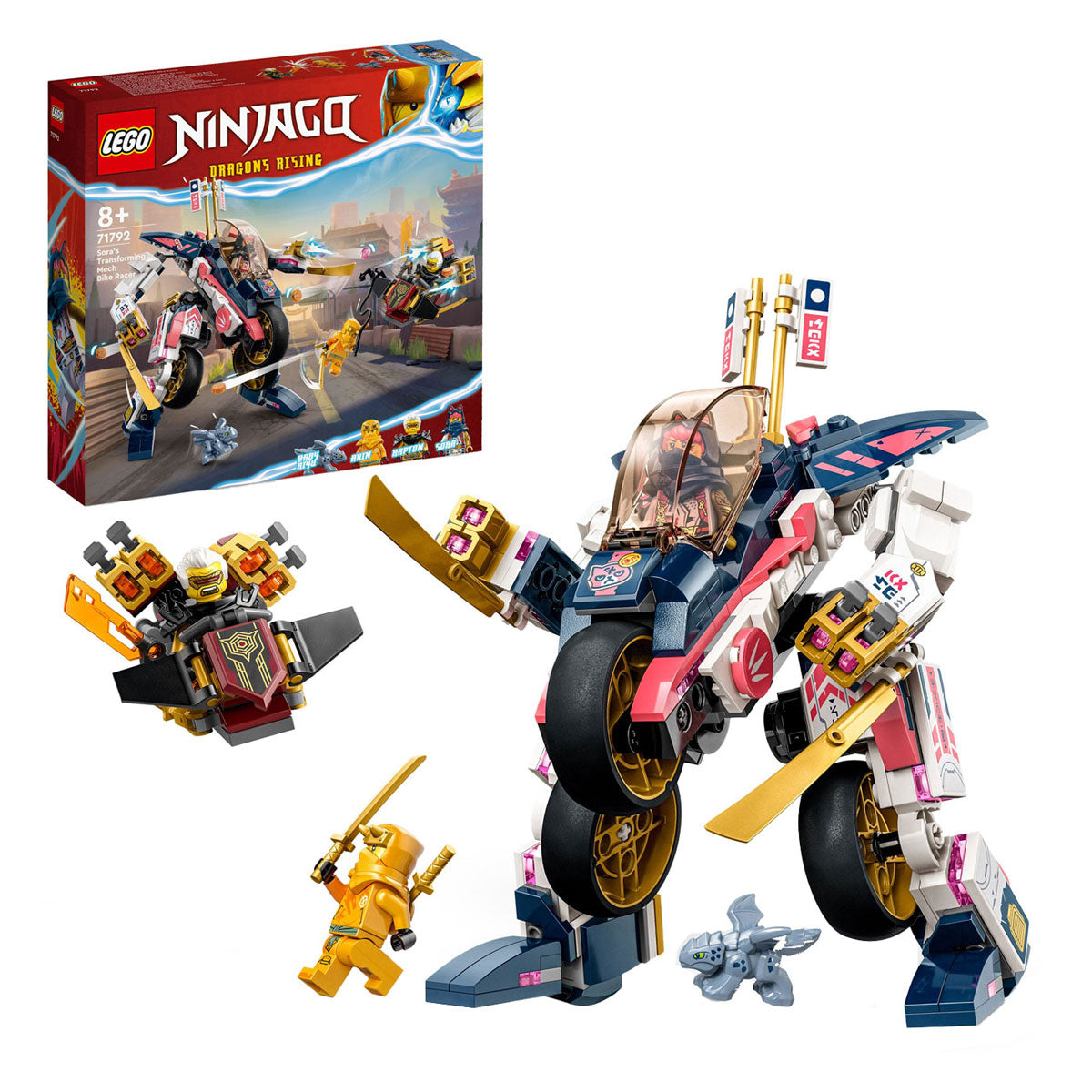 LEGO LEGO NINJAGO 71792 EL MOTOR DE MECANISMO DE CONSERVOR DE SORA