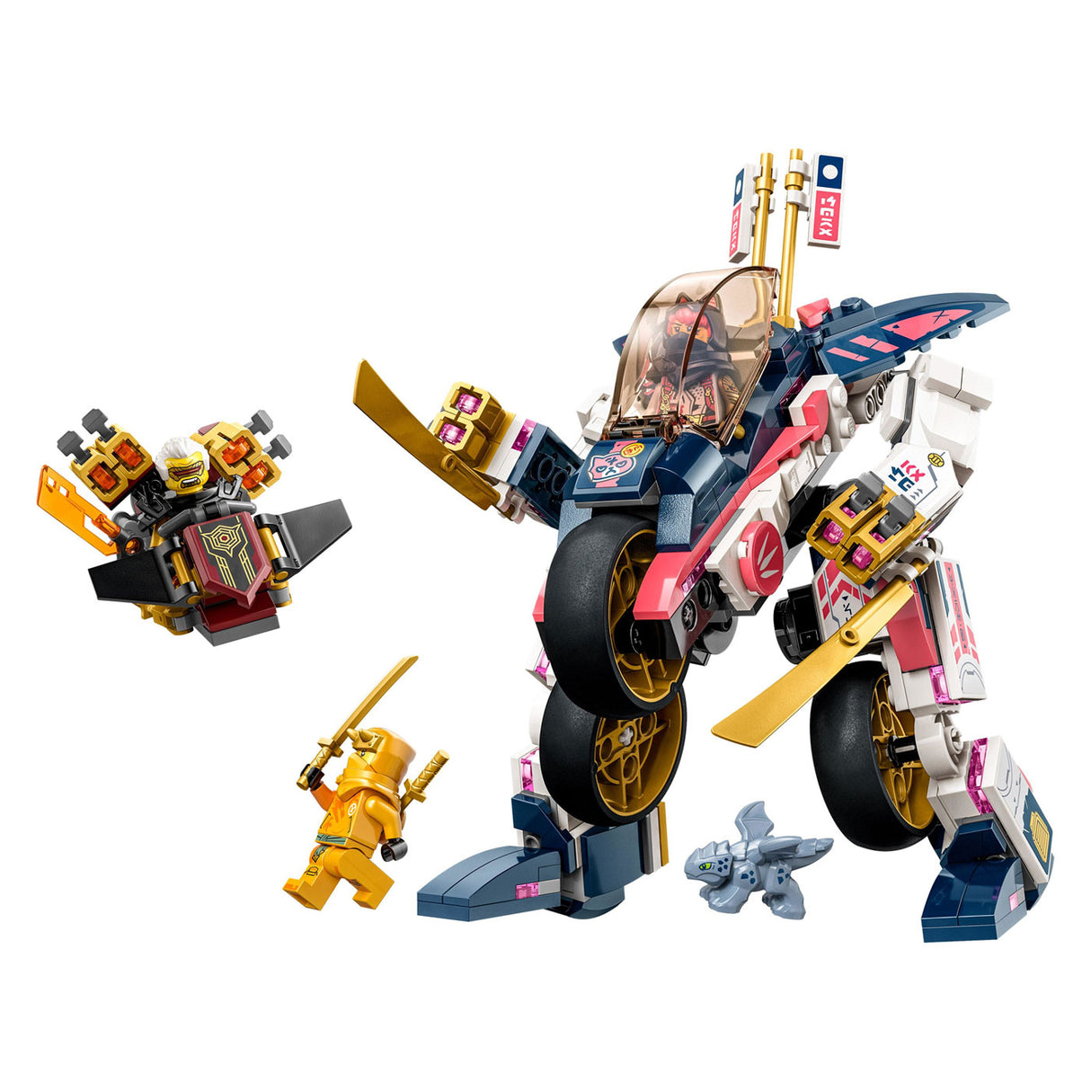 LEGO LEGO NINJAGO 71792 SORA’s transforming mechanism engine