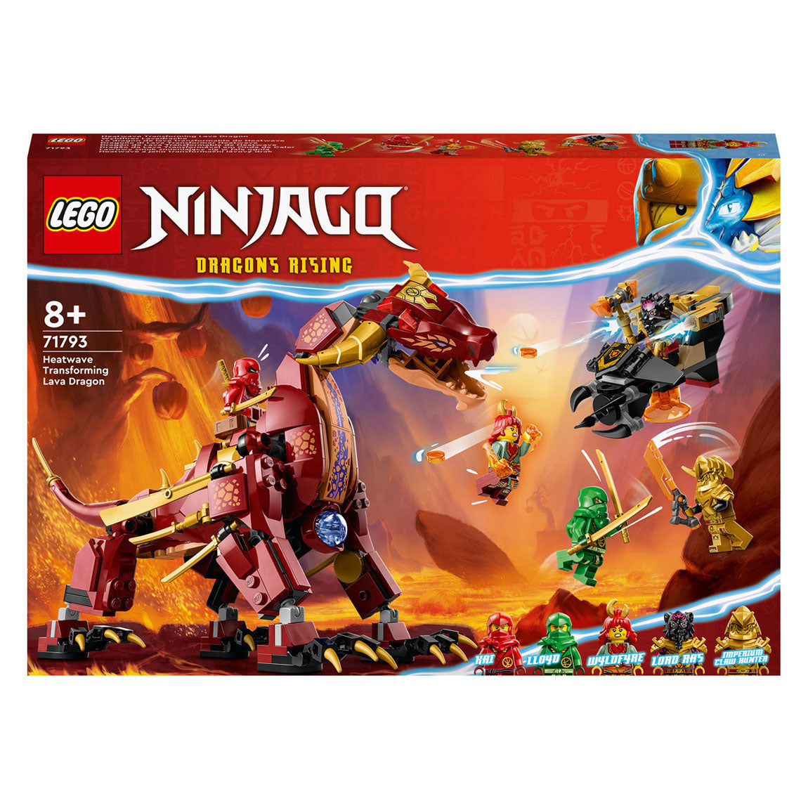 LEGO LEGO NINJAGO 71793 COLLEVA COLLATRING LAVADAK