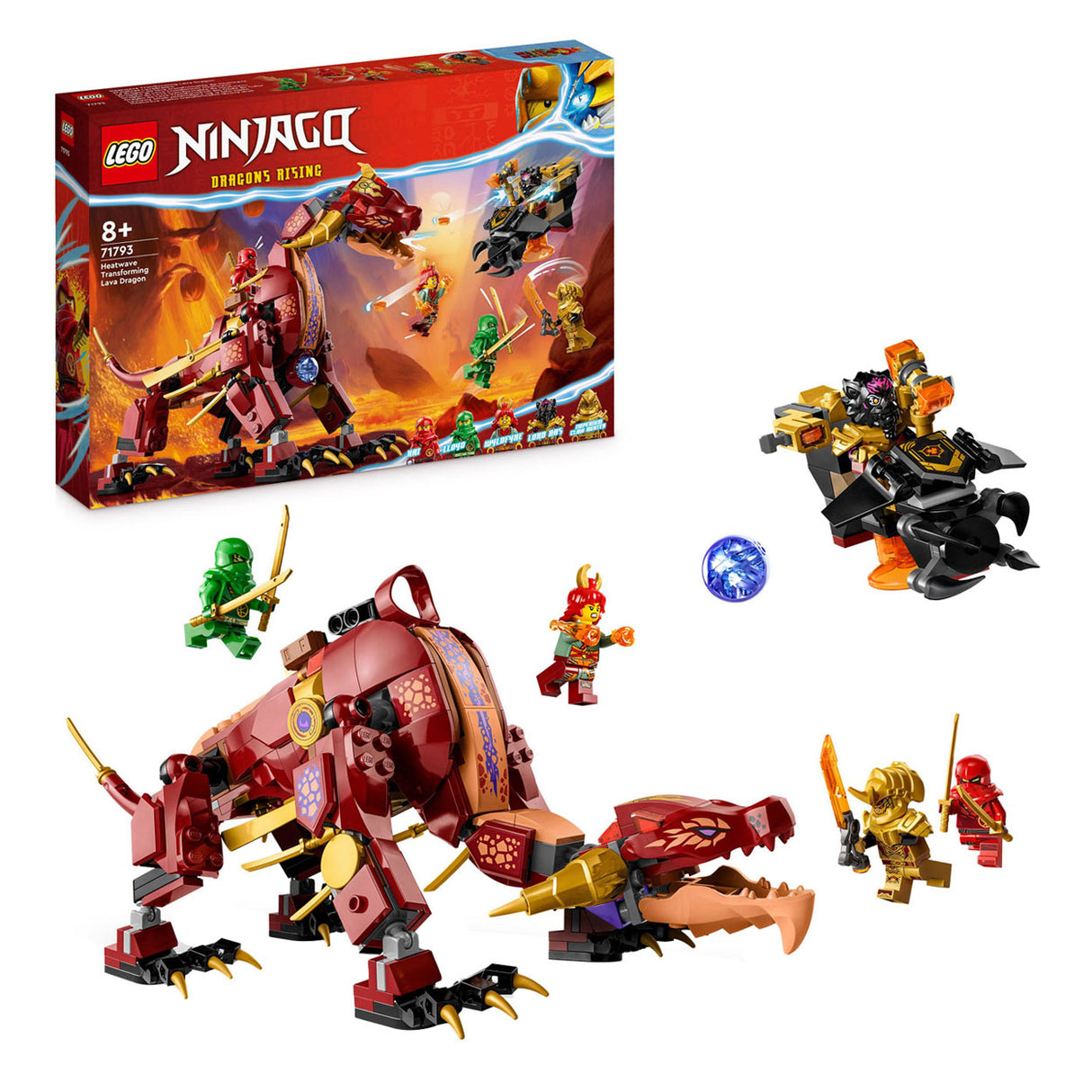 LEGO LEGO NINJAGO 71793 Heatwave Transformering Lavadak