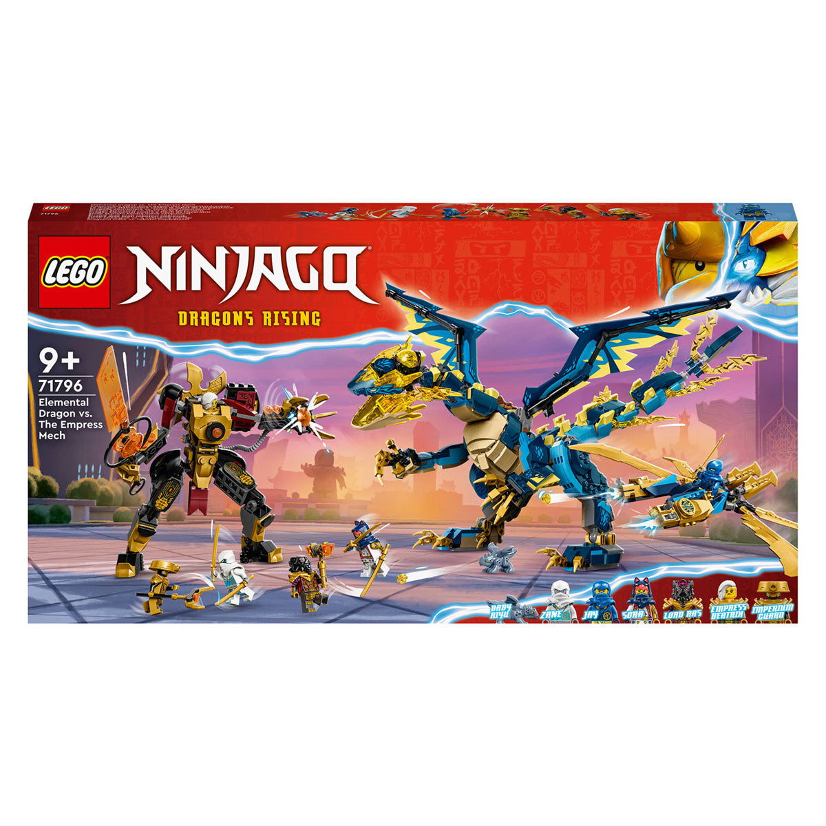 Lego LEGO Ninjago 71796 Elementdraak Vs. De Mecha van de Keizerin