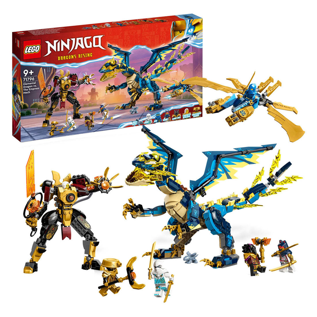 Lego Lego Ninjago 71796 Element Dragon Vs. Mecha av keiserinnen