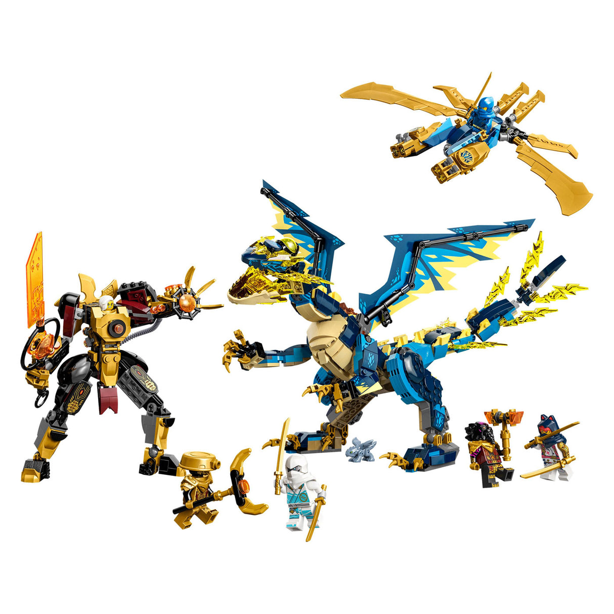 Lego Lego Ninjago 71796 Element Dragon Vs. Mecha av keiserinnen