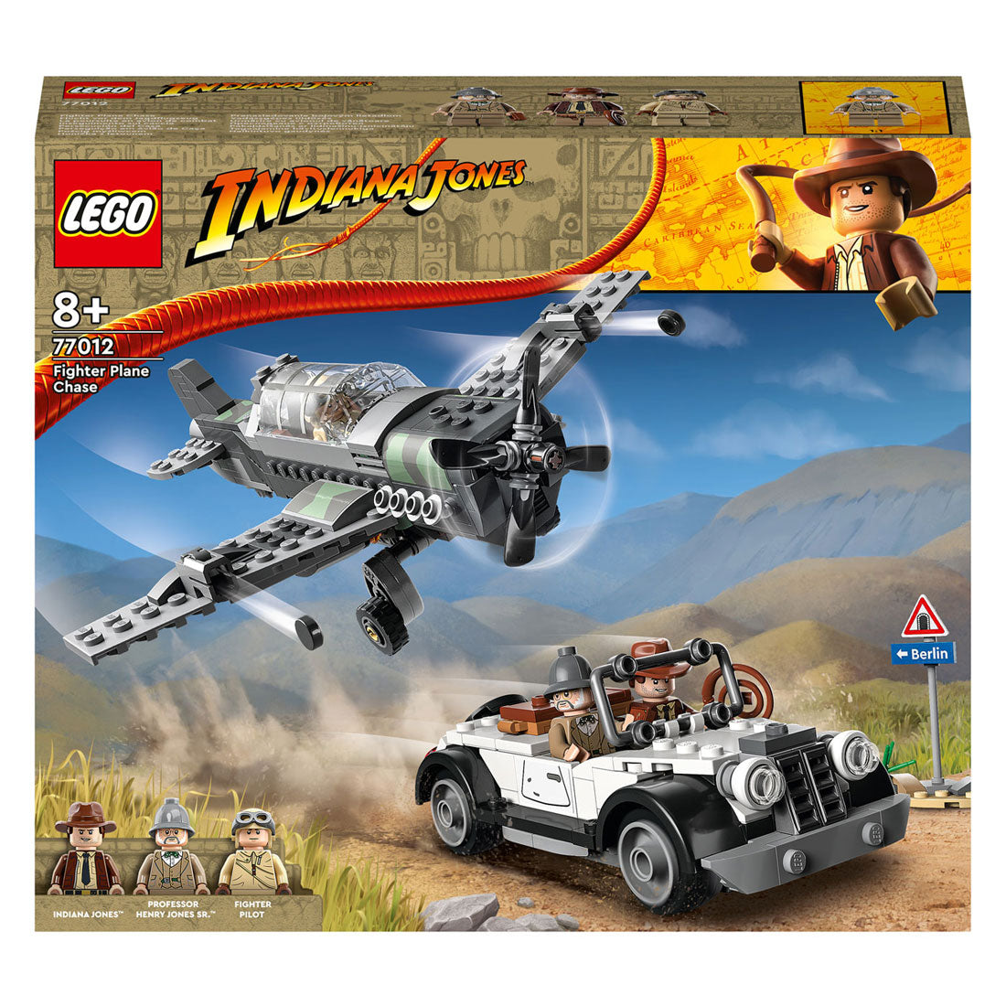 Lego Indiana Jones 77012 Fighter Fliger Chase