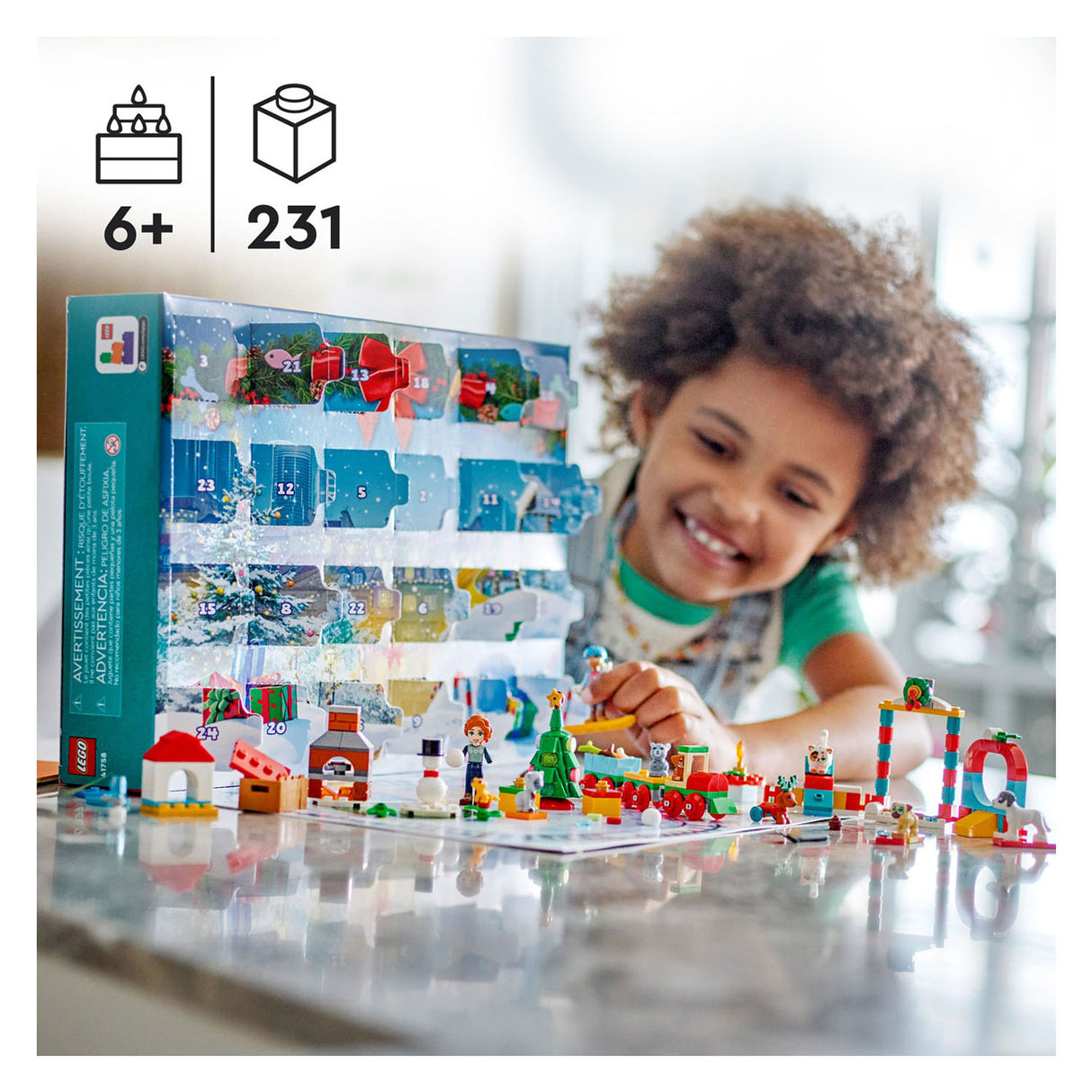 Lego lego prijatelji 41758 adventni koledar