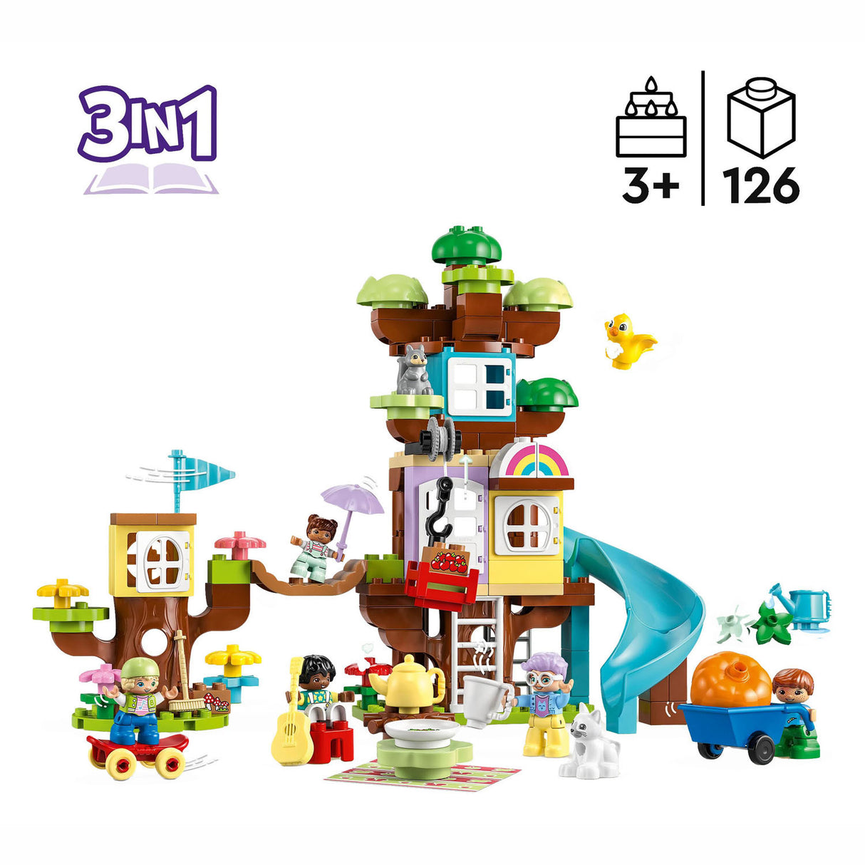 Lego Duplo LEGO DUPLO 10993 Boomhut 3in1