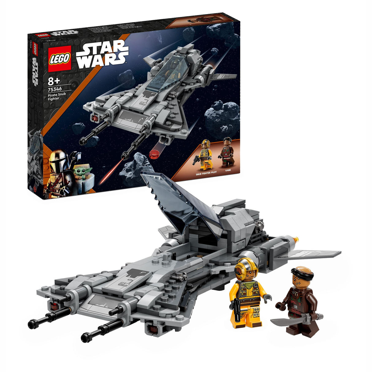 Lego Lego Star Wars 75346 Pirate Snub Fighter Kit Mandalorian Kit