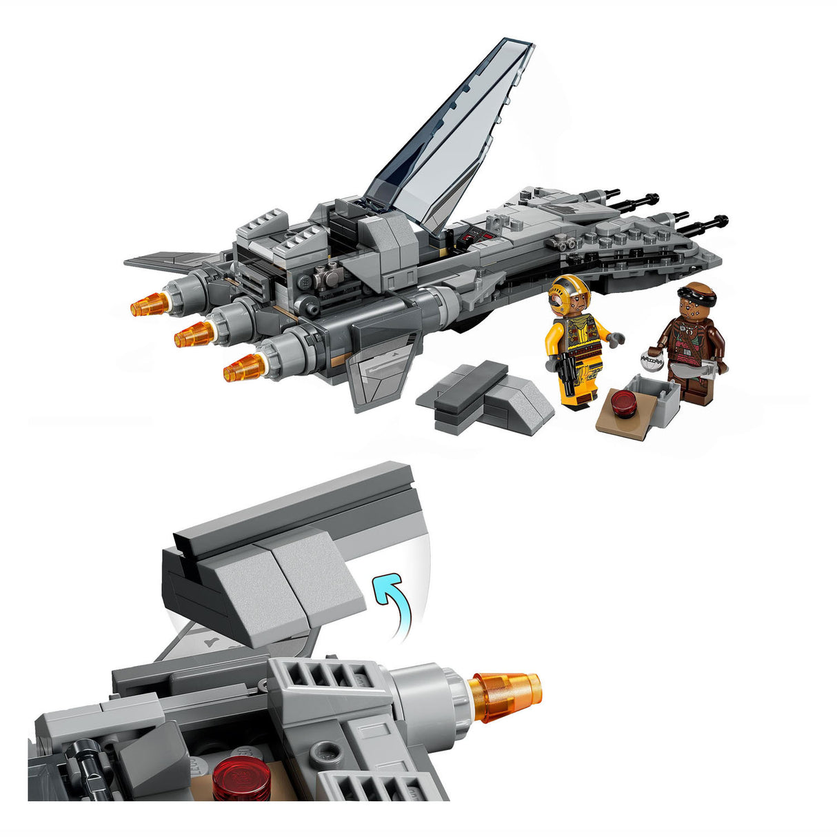 Lego Lego Star Wars 75346 Pirate Snub Fighter Kit Mandalorian Kit