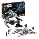 LEGO LEGO Star Wars 75348 Mandalorian Fang Fighter Vs. Terminer le jeu d'intercepteur