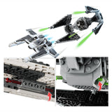 LEGO LEGO Star Wars 75348 Mandalorian Fang Fighter Vs. Terminer le jeu d'intercepteur