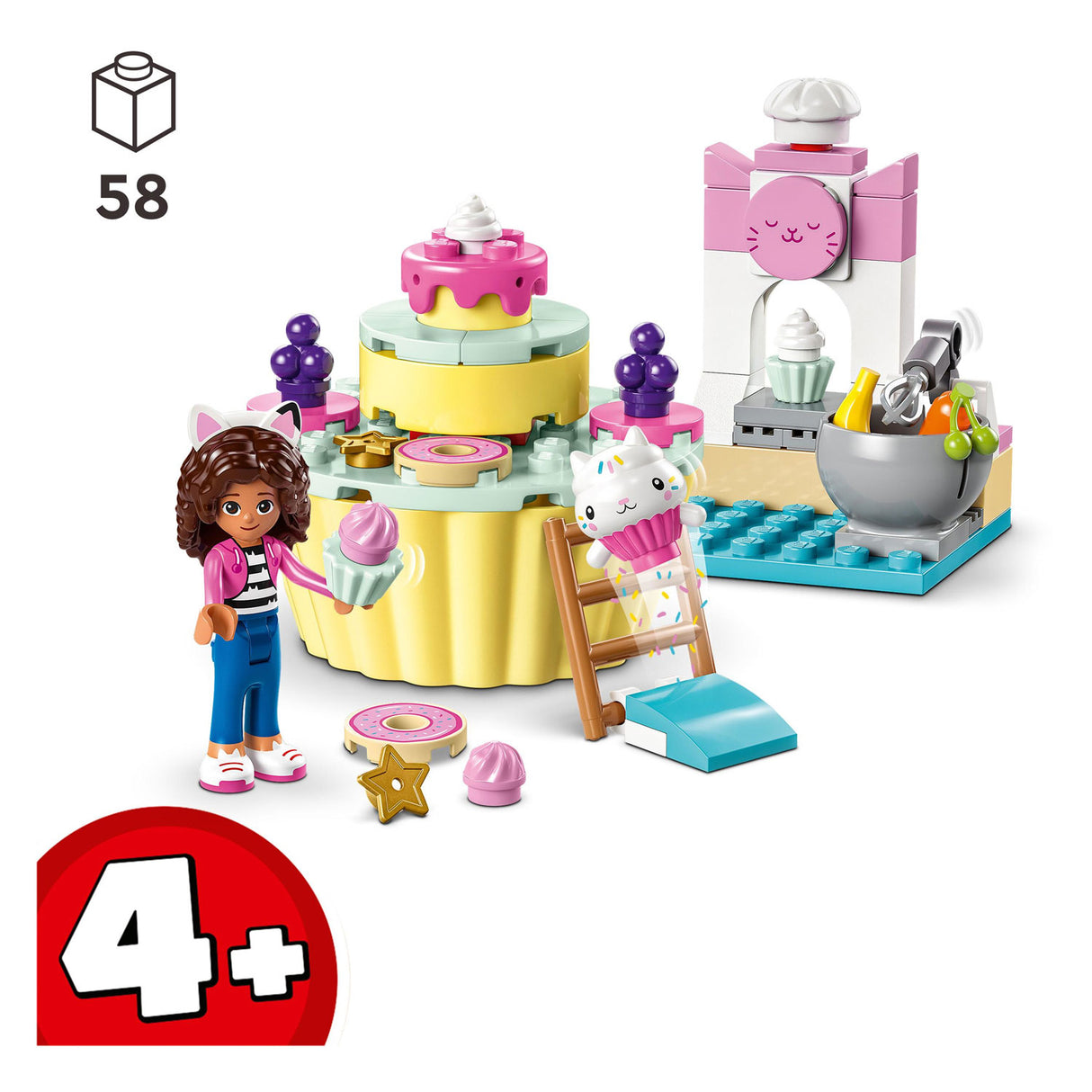 Lego LEGO Gabby's Poppenhuis 10785 Bakken met Cakey