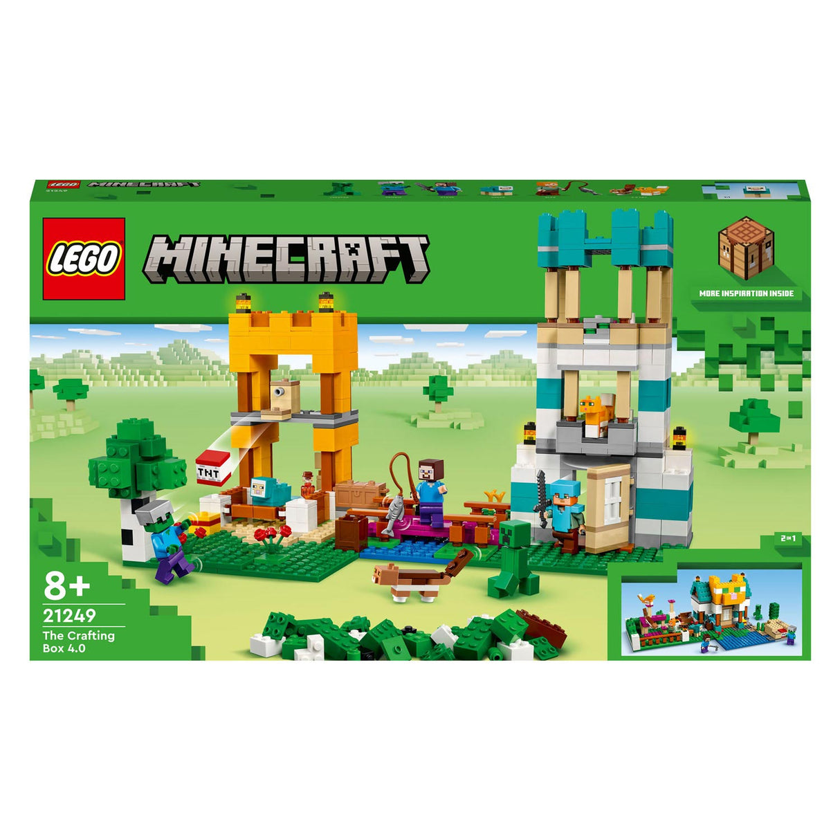 Lego LEGO Minecraft 21249 De Crafting-Box 4.0